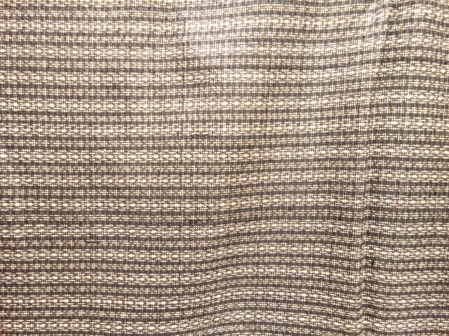 JAPANESE KIMONO / ANTIQUE MENS KIMONO / SILK / DORO OSHIMA TSUMUGI